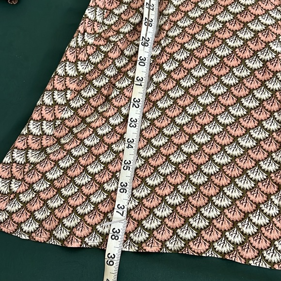 & other stories | Long Sleeve Fan Print Mini Dress - Picture 10 of 10